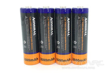 Load image into Gallery viewer, Admiral AA NiMH 2600mAh Rechargeable Batteries (Pack of 4)
