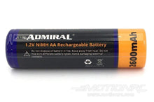 Load image into Gallery viewer, Admiral AA NiMH 2600mAh Rechargeable Batteries (Pack of 4) - (OPEN BOX)
