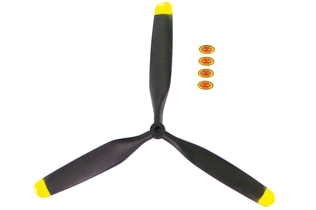 FlightLine 9.5 x 7 3-Blade Electric Propeller (Reverse) – motionrc663.com
