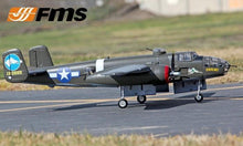 Load image into Gallery viewer, FMS B-25 Mitchell Bomber Green 1470mm (58") Wingspan - PNP
