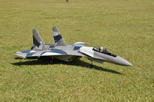 Load image into Gallery viewer, Freewing SU-35 Gray Camo Twin 70mm EDF Thrust Vectoring Jet - PNP
