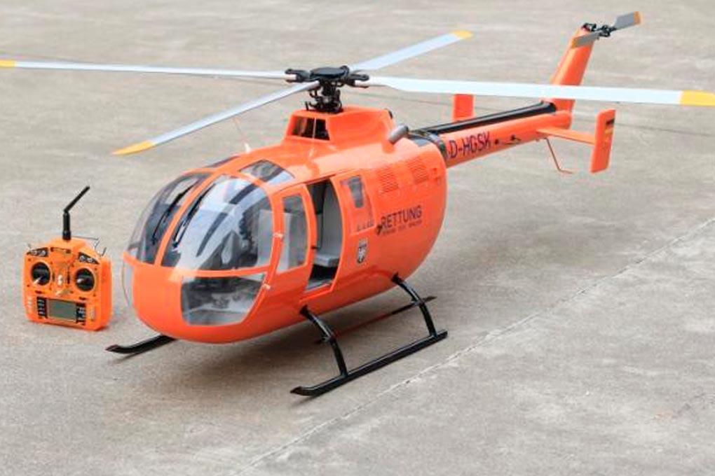 Roban BO-105 Air Rescue 800 Size Scale Helicopter - ARF – motionrc663.com