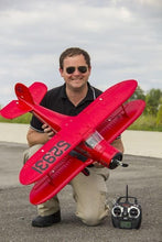 Load image into Gallery viewer, RocHobby Beechcraft Staggerwing Red 1030mm (40.5") Wingspan - PNP
